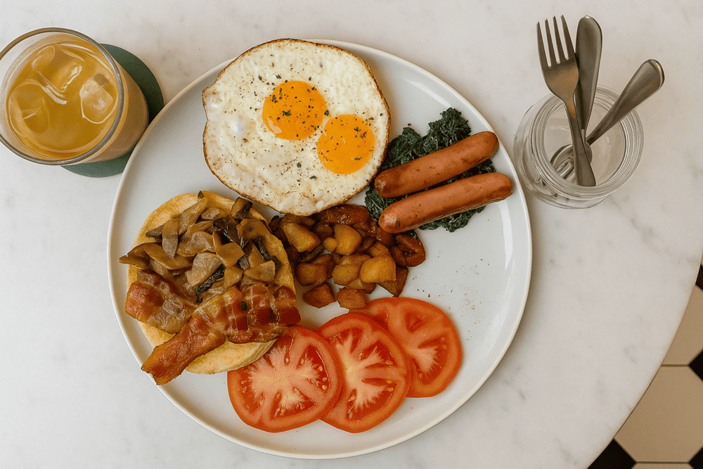 The hearty L&rsquo;usine brunch with its delightful flavors is sure to impress every diner